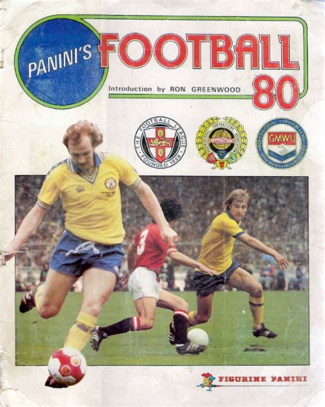 panini football stickers 1980